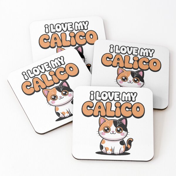 Item preview, I love My Calico designed and sold by graphic-genie.