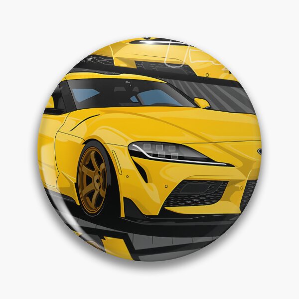 Item preview, Toyota Supra Mk5 (Yellow) designed and sold by LeoDelannoy.