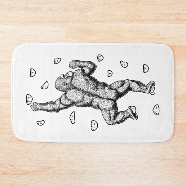 Item preview, Rock Climber Indoor Wall Climbing Gorilla Funny Climbers designed and sold by GrandeDuc.