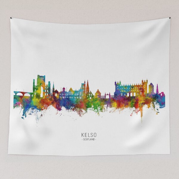 Item preview, Kelso Scotland Skyline designed and sold by ArtPrints.