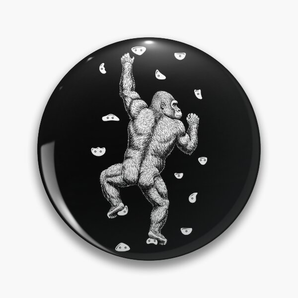 Item preview, Rock Climber Indoor Wall Climbing Gorilla Funny Climbers designed and sold by GrandeDuc.
