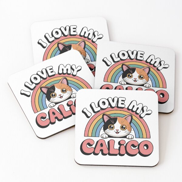 Item preview, I love My Calico designed and sold by graphic-genie.