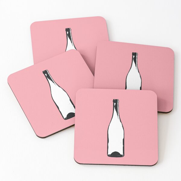 Item preview, Wine Bottle on Pink designed and sold by Type, Wine, etc..