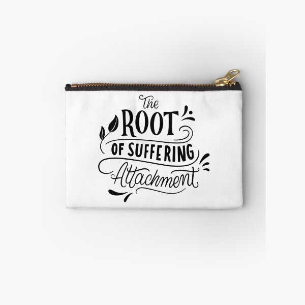 Item preview, Root of Suffering Quote Buddhist Wisdom Poster designed and sold by Retr0Tshirts.