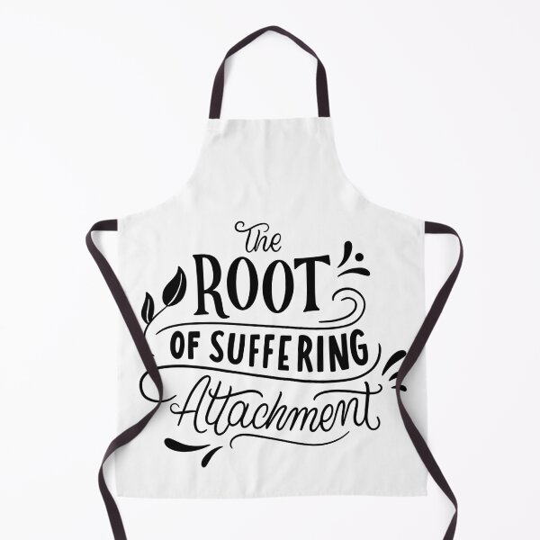 Item preview, Root of Suffering Quote Buddhist Wisdom Poster designed and sold by Retr0Tshirts.