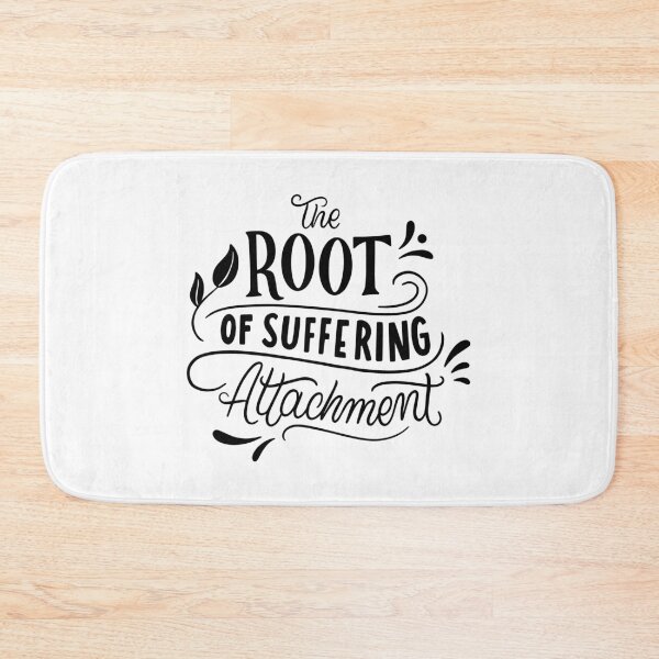 Item preview, Root of Suffering Quote Buddhist Wisdom Poster designed and sold by Retr0Tshirts.