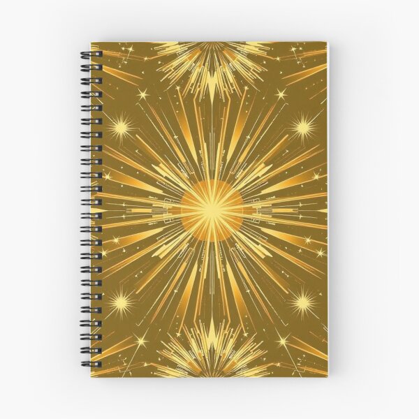 Item preview, Golden Firework Burst Celebration Pattern designed and sold by JavisSRDesign.