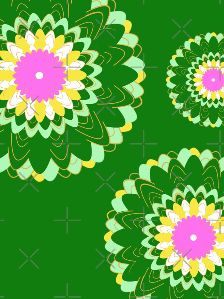 Thumbnail 4 of 4, iPhone Case, Design 89 - Abstract Floral Geometry Pattern designed and sold by Manoella1.
