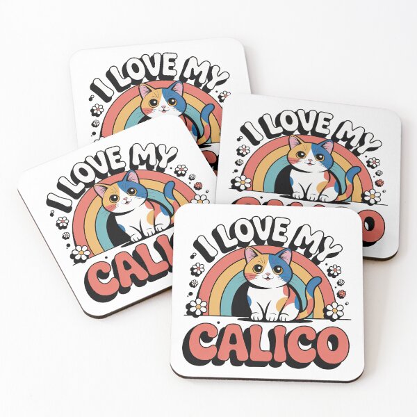 Item preview, I love My Calico designed and sold by graphic-genie.