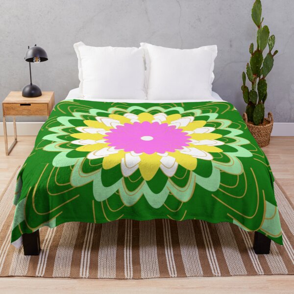 Item preview, Design 89 - Abstract Floral Geometry Pattern designed and sold by Manoella Free Art.