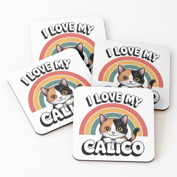 Item preview, I love My Calico designed and sold by graphic-genie.