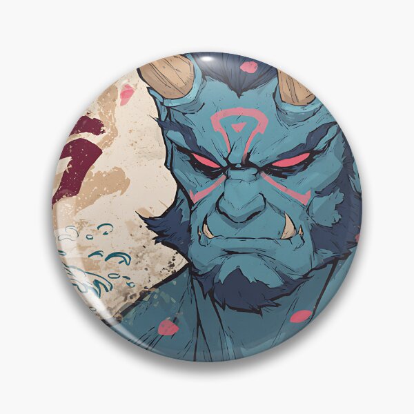 Item preview, The Blue Oni's Rage designed and sold by bapupa.