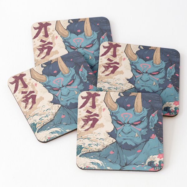 Item preview, The Blue Oni's Rage designed and sold by bapupa.