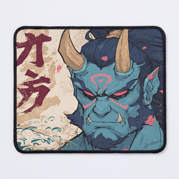Item preview, The Blue Oni's Rage designed and sold by bapupa.