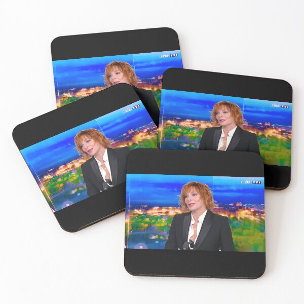 Item preview, Mylène Farmer – Elegant French Music Icon Portrait designed and sold by fintantalonet.