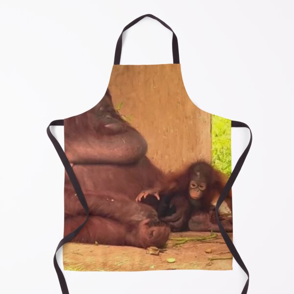Item preview, orangutan mommy and baby designed and sold by monkey zone.