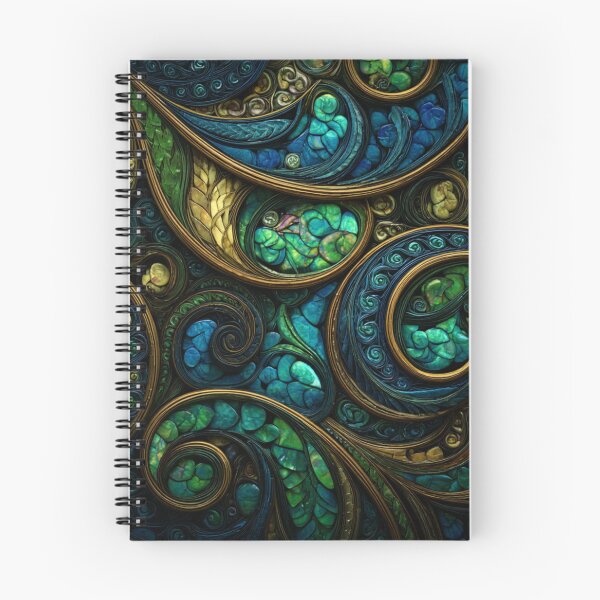 Artikelvorschau, Neuseeland Māori Paua Muster Koru Design 524 entworfen und verkauft von GrinGalore.