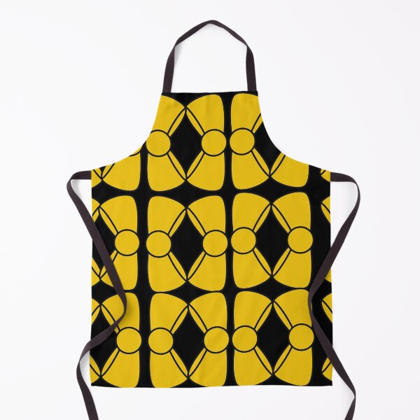 Item preview, Yellow Bow Design – Elegant Gradient Square on Black Background designed and sold by Cultradesign.