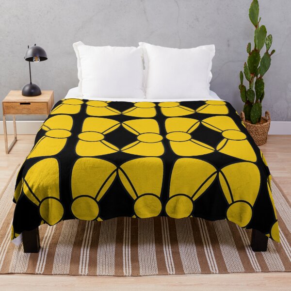 Item preview, Yellow Bow Design – Elegant Gradient Square on Black Background designed and sold by Cultradesign.