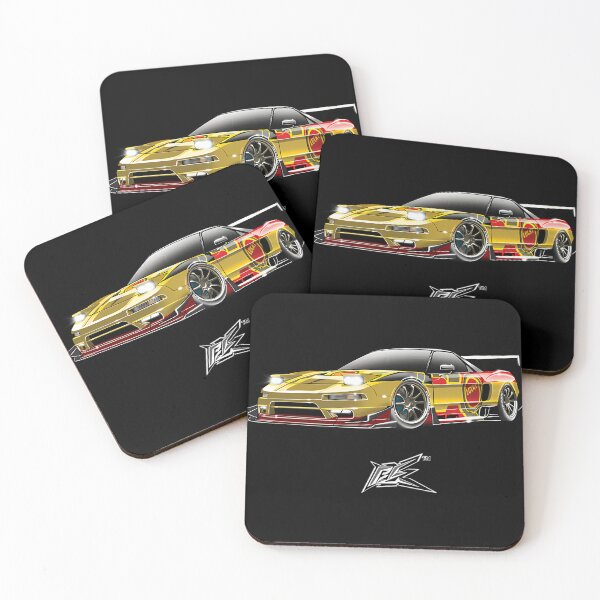Item preview, NSX With Lucky Livery Yellow designed and sold by LeoDelannoy.