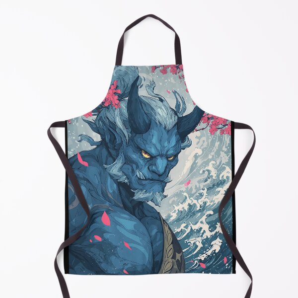 Item preview, The Blue Storm Oni Demon designed and sold by bapupa.