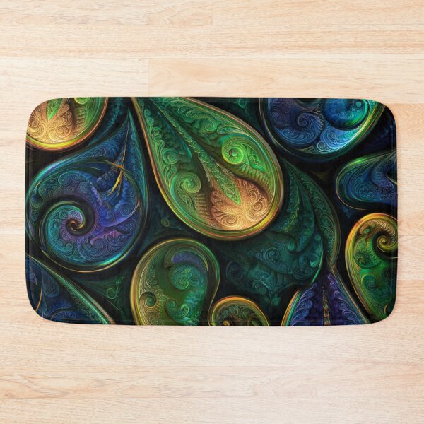 Item preview, New Zealand Māori Paua Pattern Koru Design 525 designed and sold by GrinGalore.