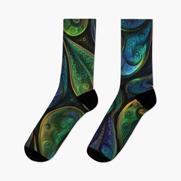 Item preview, New Zealand Māori Paua Pattern Koru Design 525 designed and sold by GrinGalore.