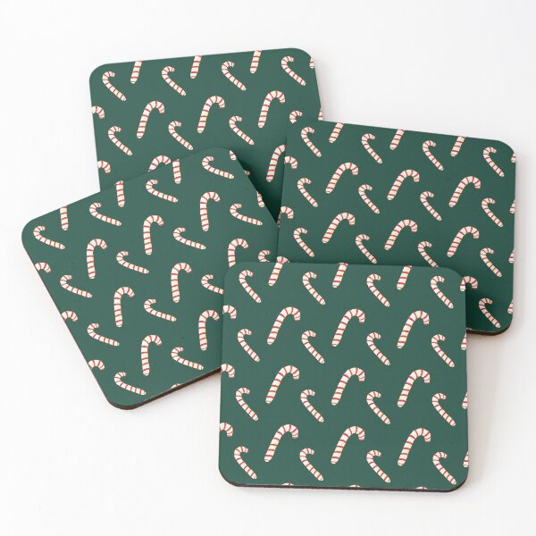 Item preview, Festive Candy Cane Christmas Pattern Design designed and sold by Retr0Tshirts.