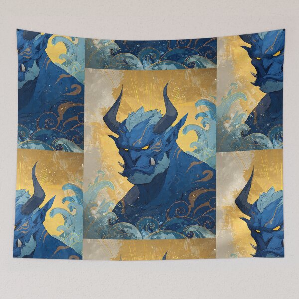 Item preview, The Legendary Blue Oni designed and sold by bapupa.
