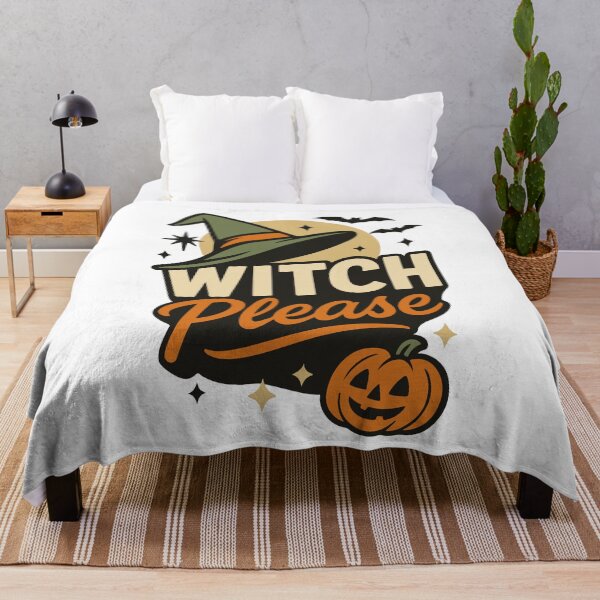 Item preview, Witch Please Funny Halloween Costume Saying designed and sold by LuminOrb.