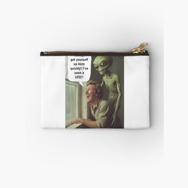 Item preview, Alien in bedroom humour designed and sold by IanBakerToons.