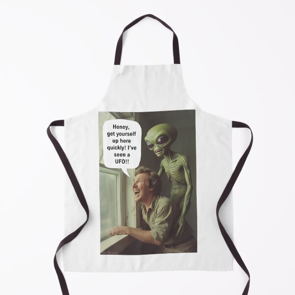 Item preview, Alien in bedroom humour designed and sold by IanBakerToons.