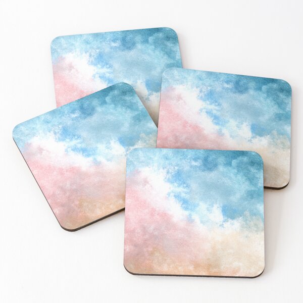 Item preview, Watercolor Abstract Gradient | Soft Pastel Sky Art designed and sold by Maya75.