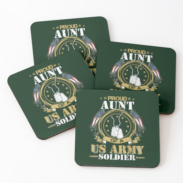 Item preview, Proud Aunt Of A Us Army Soldier Funny designed and sold by Jordierprinter.