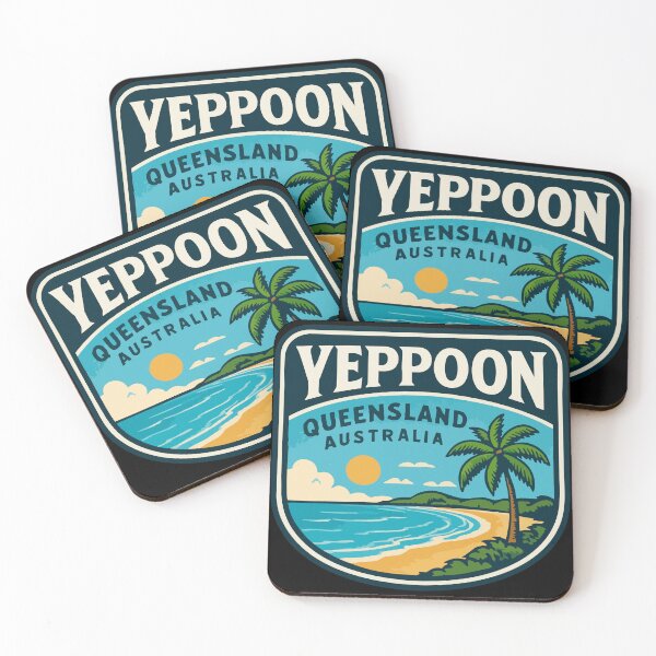 Item preview, Yeppoon Queensland Australia Beach Landscape designed and sold by TomFrontierArt.