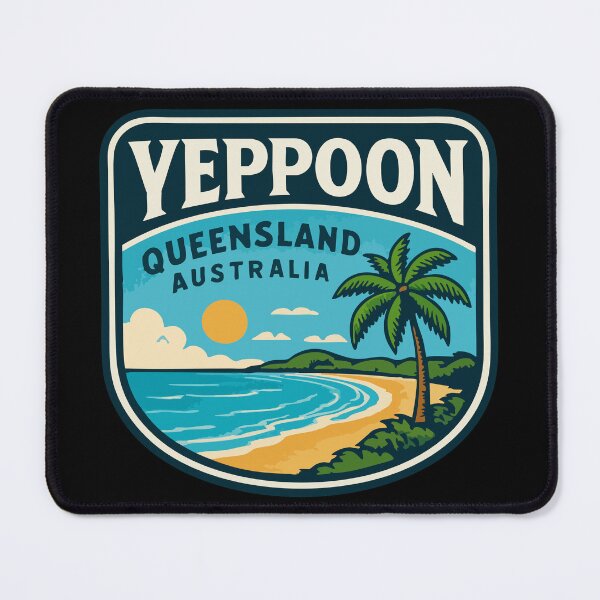 Item preview, Yeppoon Queensland Australia Beach Landscape designed and sold by TomFrontierArt.