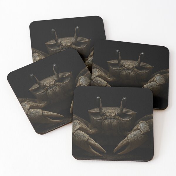 Item preview, Tufted Ghost Crab – Rare Nocturnal Coastal Wildlife designed and sold by NocturnalNook.