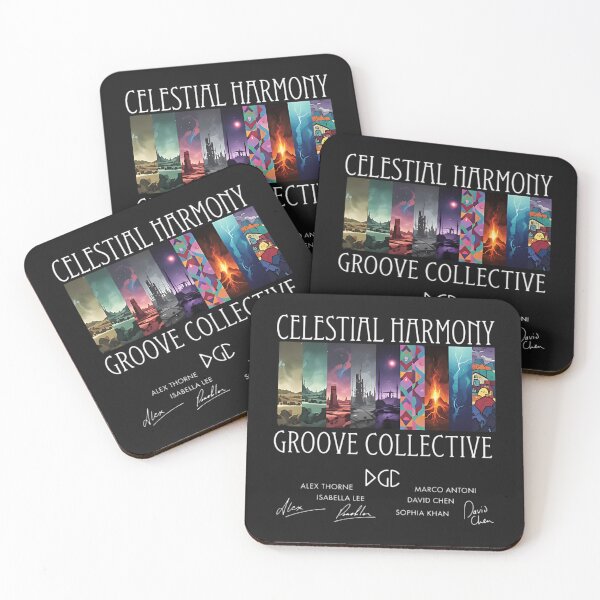 Item preview, Celestial Harmony – Cosmic Groove Collective Design designed and sold by Roxale.
