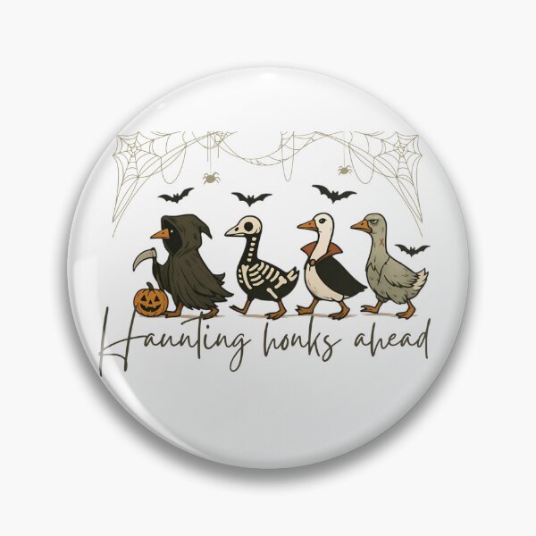 Item preview, Haunting Honks Ahead Halloween Goose designed and sold by avejane.