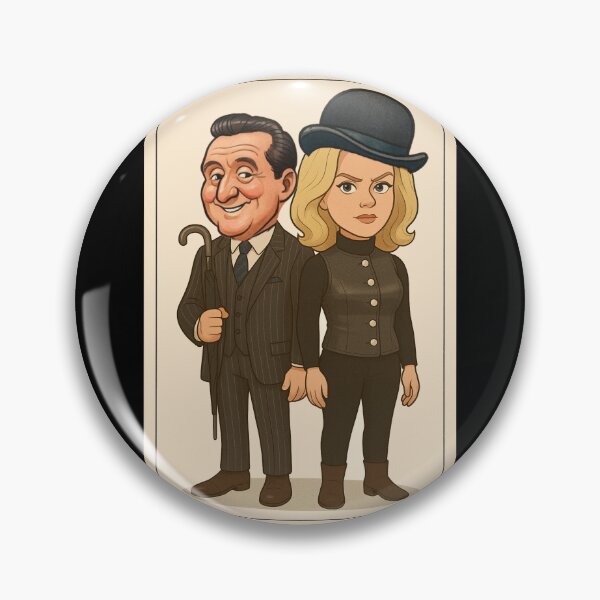 Item preview, Telly Legends: Steed & Kathy Gale designed and sold by halibutgoatramb.