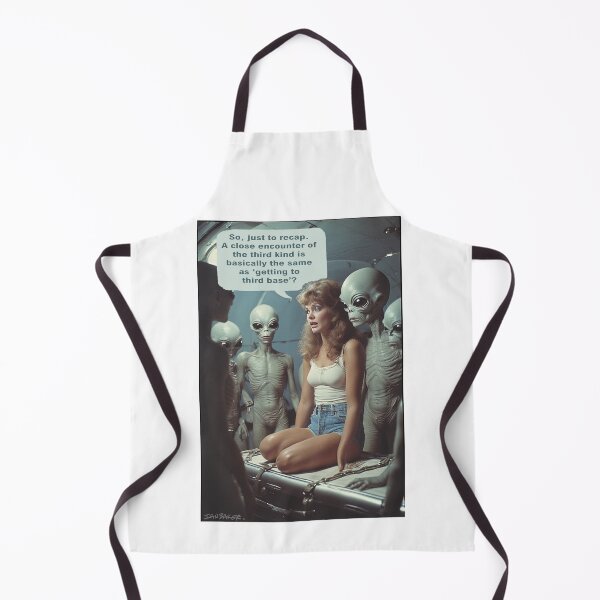 Item preview, Close Encounters Alien Invasion Humour designed and sold by IanBakerToons.