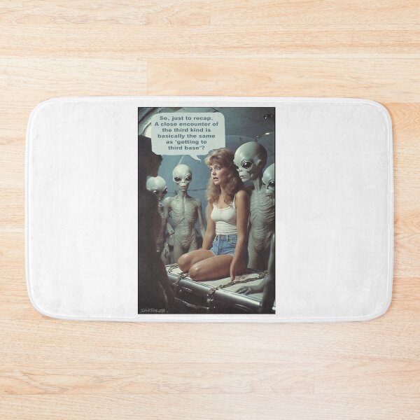 Item preview, Close Encounters Alien Invasion Humour designed and sold by IanBakerToons.