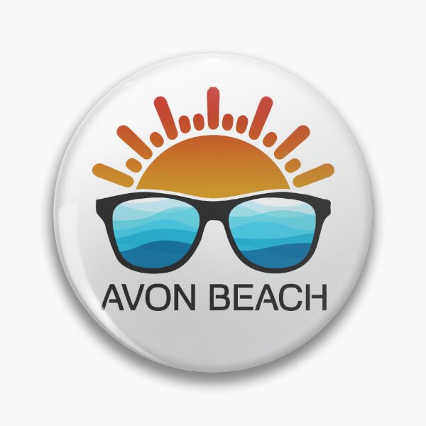 Item preview, Avon Beach North Carolina Sunglasses designed and sold by Esskay Designs.