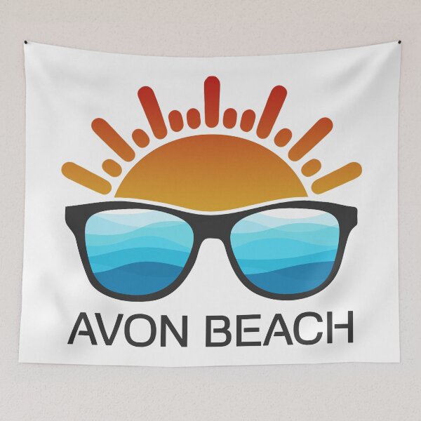 Item preview, Avon Beach North Carolina Sunglasses designed and sold by Esskay Designs.