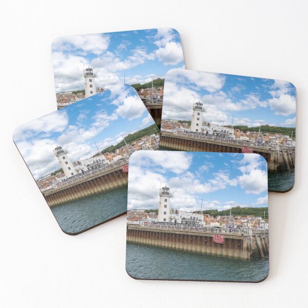 Item preview, Scarborough Lighthouse and harbour designed and sold by yackers1.
