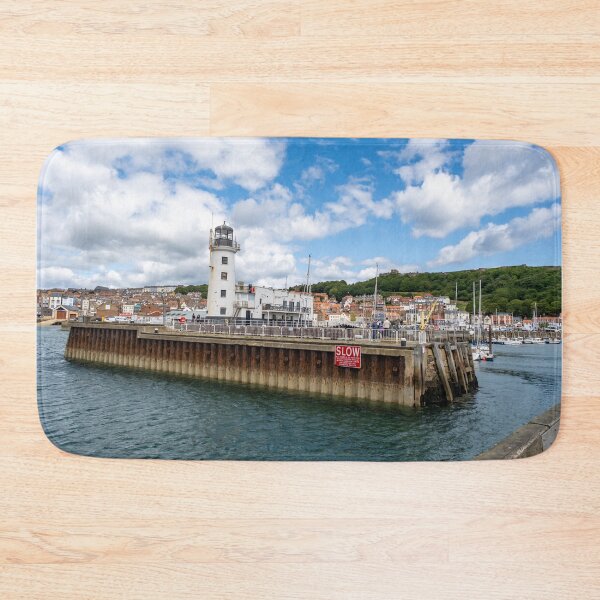Item preview, Scarborough Lighthouse and harbour designed and sold by yackers1.