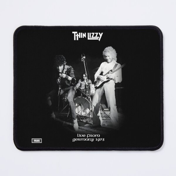 Item preview, Thin Lizzy – Live from Germany 1973 Vintage Rock Poster designed and sold by fintantalonet.