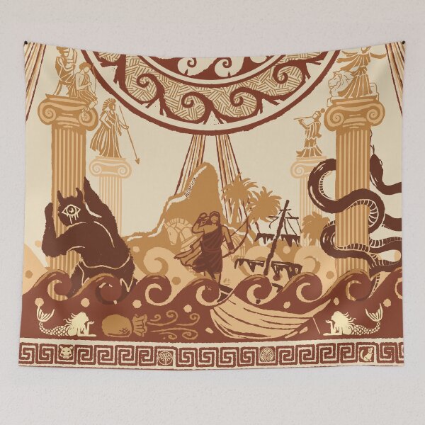 Item preview, Odysseus' Journey designed and sold by allarica.