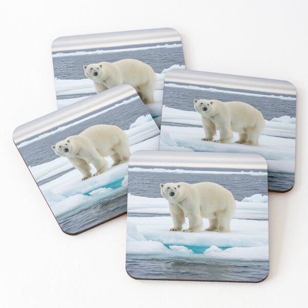 Item preview, Majestic Polar Bear on an Arctic Ice Floe designed and sold by ART-POD-PL.