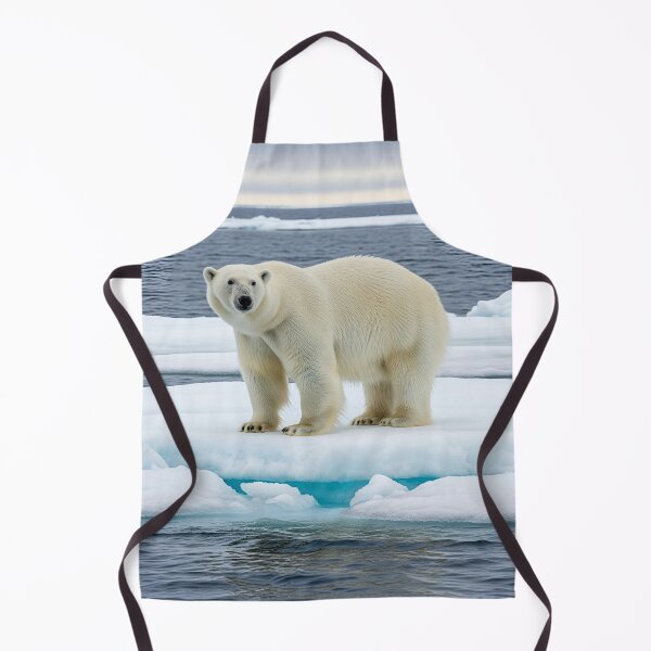 Item preview, Majestic Polar Bear on an Arctic Ice Floe designed and sold by ART-POD-PL.